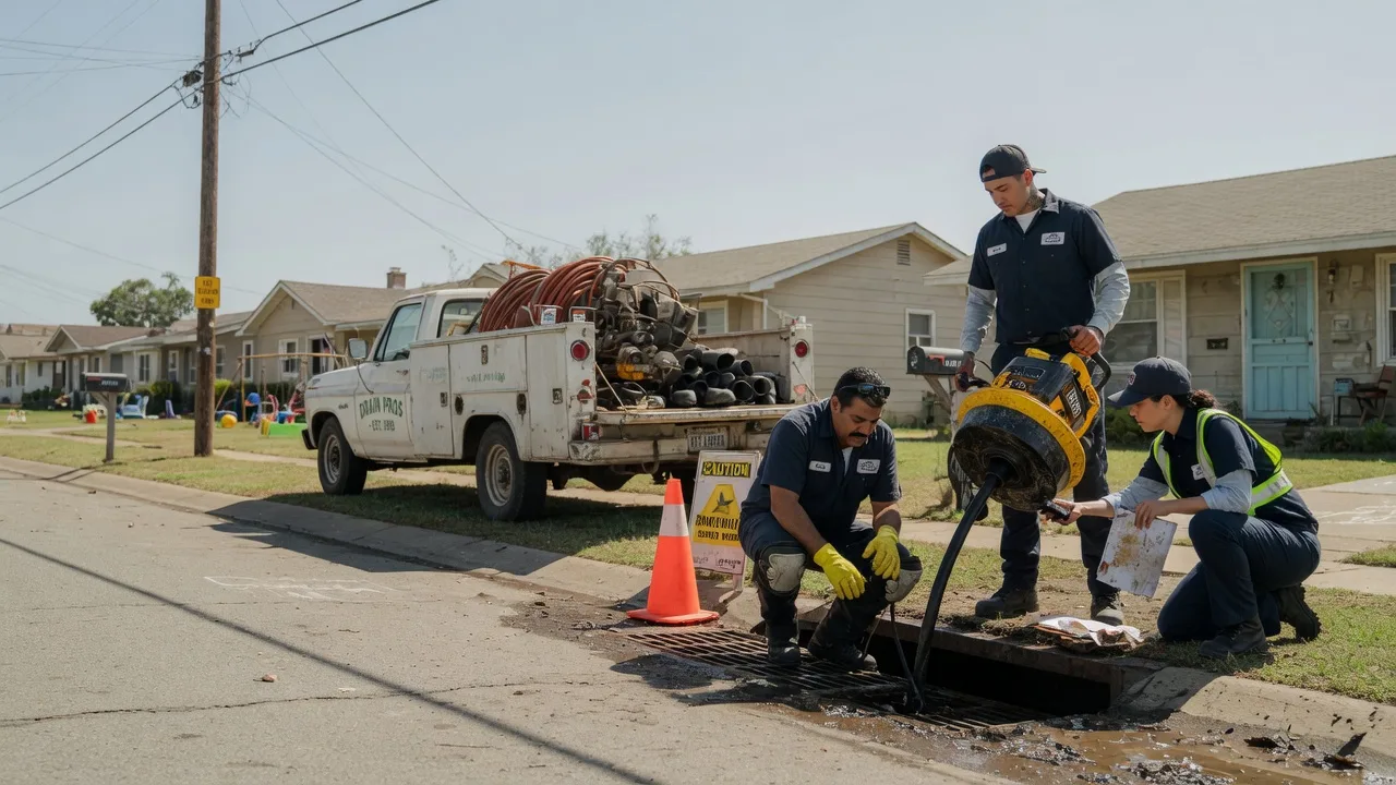 Drain Cleaning in Lindale, TX near me